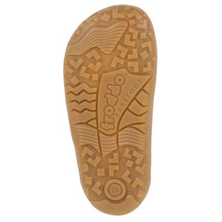 Baskets pour enfant Frodo Barefoot baze Cognac