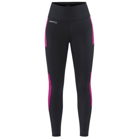 Leggings femmes Craft ADV Essence 2 noir / rose Black-Roxo