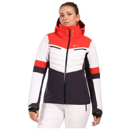 Veste de ski femme Kilpi Lorien-W blanc WHT