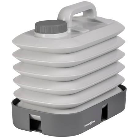 Bidon pliable Brunner Aquaflex 10 gris