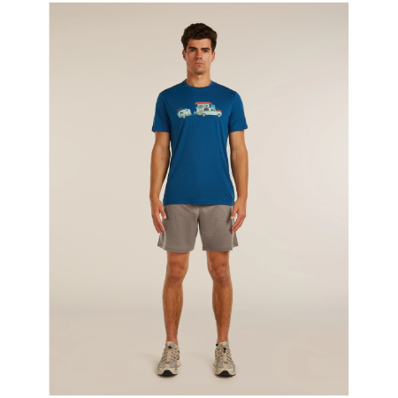 T-shirt fonctionnel homme Icebreaker Men Merino 150 Tech Lite SS Tee Transportage