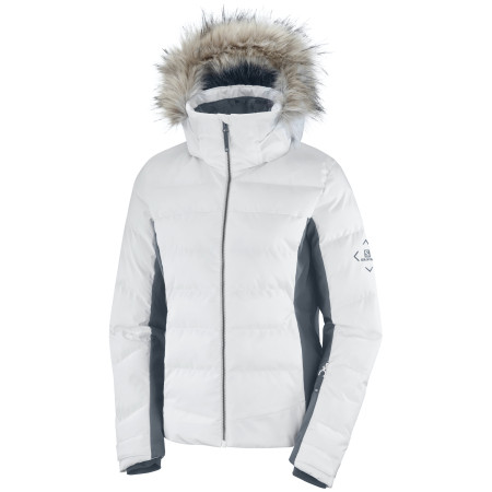 Veste femme Salomon Stormcozy Jacket W blanc White