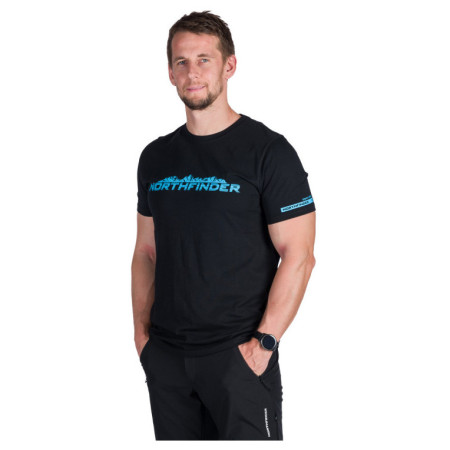T-shirt homme Northfinder Ferdinand noir 269black