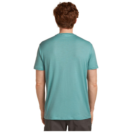 T-shirt homme Icebreaker Men Merino 150 Tech Lite SS Tee The Peaks
