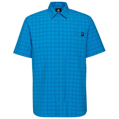 Chemise homme Mammut Lenni Shirt bleu clair glacier blue-marine