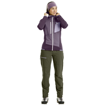 Sweat-shirt femme Ortovox Fleece Grid Hoody W