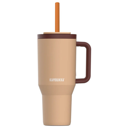 Mug isotherme Kambukka Rio Tumbler 950 ml brun Almond Dream
