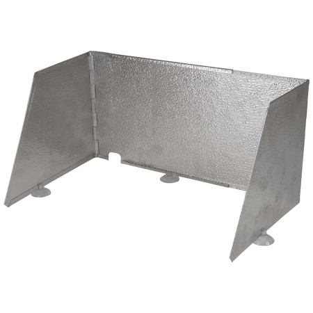 Pare-vent Crespo P/258 Windbreak argenté