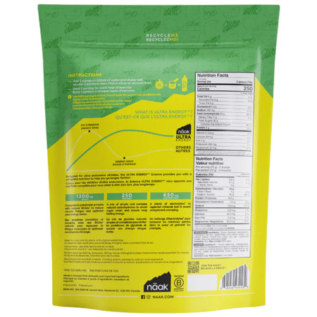 Boisson énergétique Näak Lime - Ultra Energy™ Drink Mix (720g)
