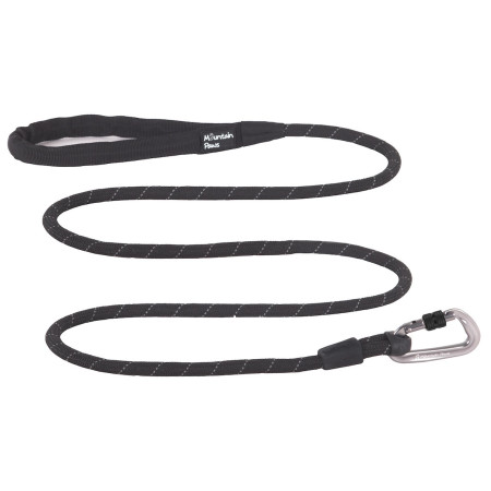 Laisse pour chien Mountain Paws Extra Long Rope Dog Lead noir Black