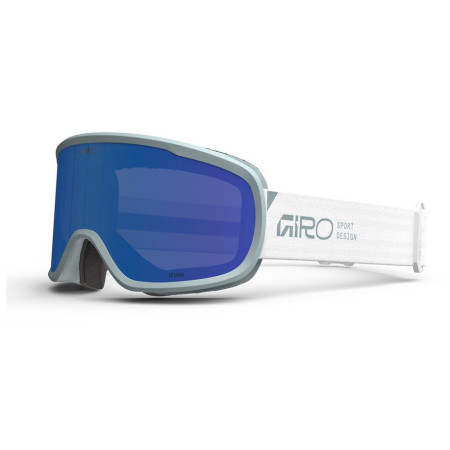Masques ski Giro Roam White/Silver Stacked-Grey Cobalt/Yellow (2skla) blanc White/Silver Stacked-Grey Cobalt/Yellow (2skla)