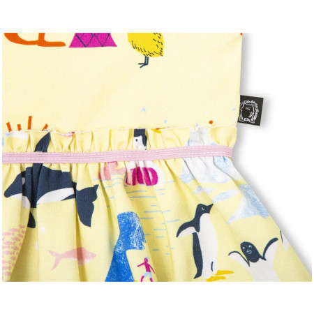 Robe fille Wouki Suna Yellow