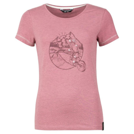 T-shirt femme Chillaz Saile Homo Mons Velo 2022 rose dry rose melange