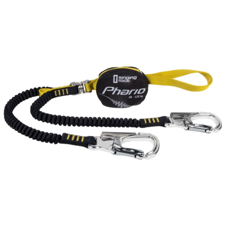 Cable confort Singing Rock Phario 360° (2022) jaune Black/Yellow