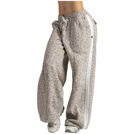 Pantalon de survêtement femmes Nebbia Baggy Leopard Sweatpants Primal beige CREAM LEOPARD