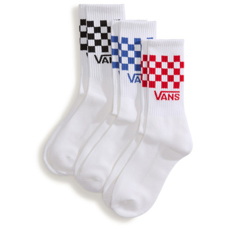 Chaussettes Vans Classic Check Crew blanc CHECKERBOARD White