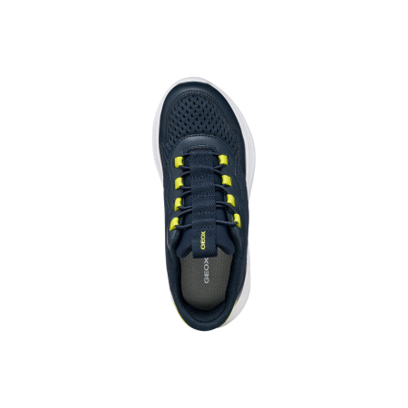 Chaussures enfant Geox J Sprintye Fast In B Navy/Lime