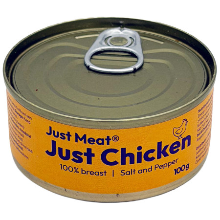 Boîte de conserve Just Meat Kuřecí prsa 100 g orange