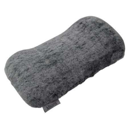 Cussin Human Comfort Rabbit fleece pillow Mions girs Gray