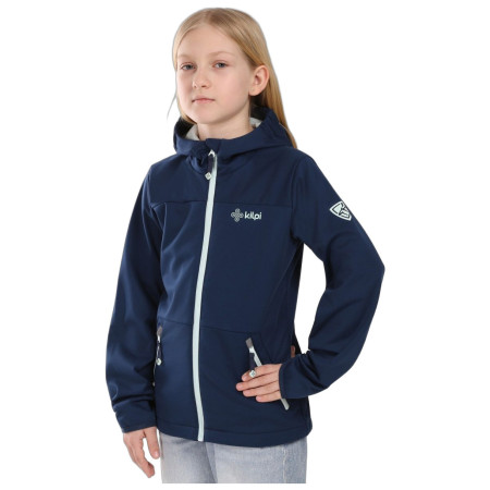 Veste softshell enfant Kilpi Ontavia-Jg DBL bleu foncé DBL