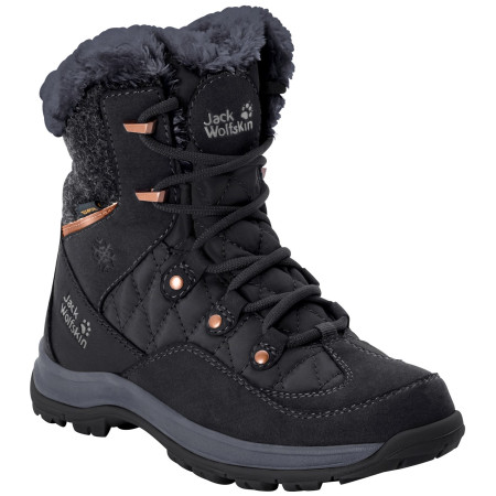 Chaussures femme Jack Wolfskin Aspen Texapore Mid W vert Black/DarkGrey