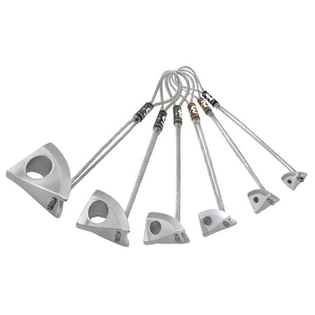 Set coinceurs passifs Rock Empire Abalak set argenté