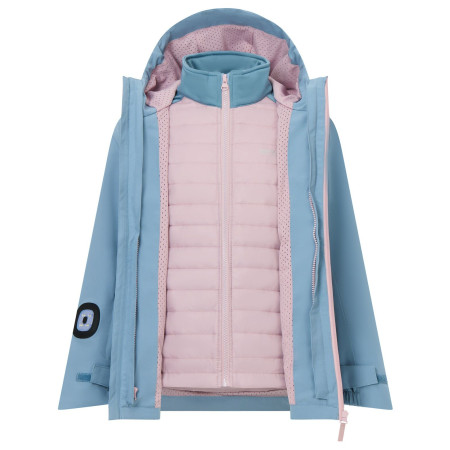 Veste d'hiver fille Regatta Girls Trekktain 3-in-1 II DusBluPwLil