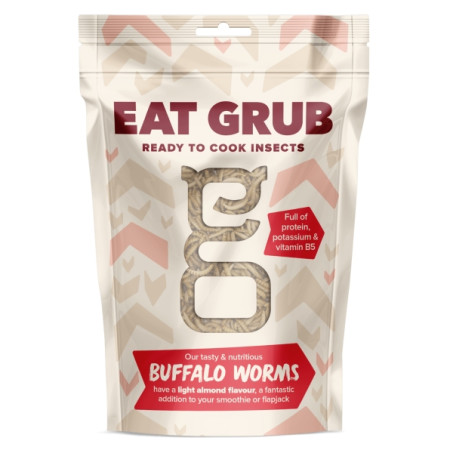 Vers comestibles Eat Grub Buffalo Worms 20g