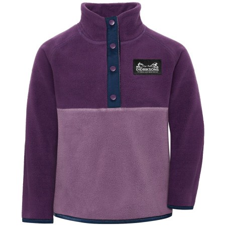 Sweatshirt enfant Didriksons Monte Kids Half Bu 6 Northen Purple violet Northen Purple