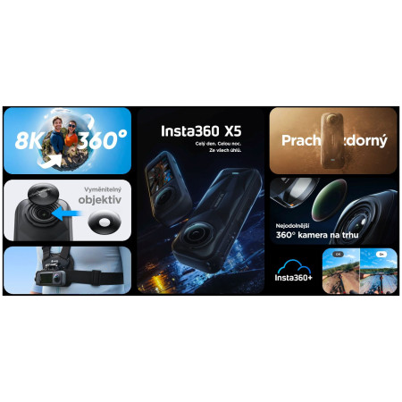 Caméra Insta360 X5