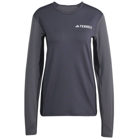 T-shirt fonctionnel femme Adidas Multi Synt Ls W gris