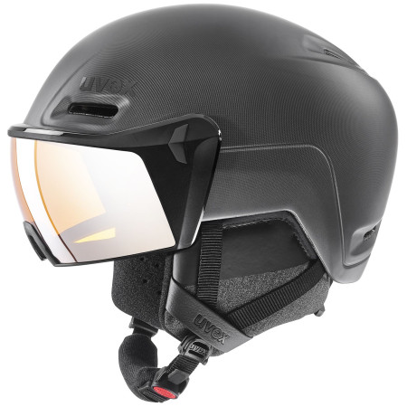 Casque de ski Uvex HLMT 700 Visor vert BlackMat