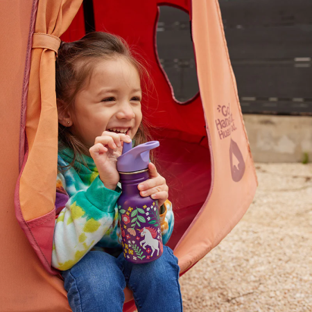 Bouteille enfant Klean Kanteen Kid Classic Narrow 12oz (w/Flip Seal Sport Cap)