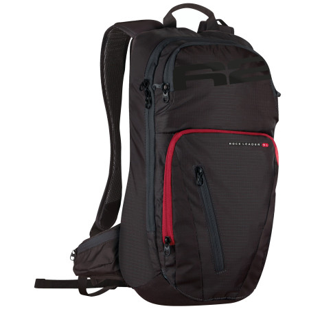 Sac à dos vélo R2 Rock Leader noir / rouge black, red