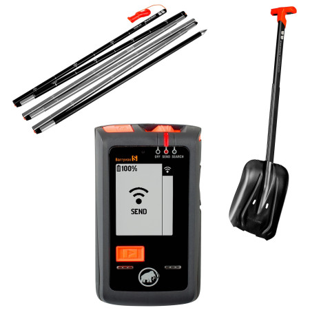 Pack sécurité avalanche Mammut Barryvox S Package vert