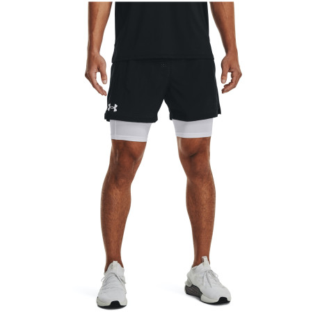 Short homme Under Armour Vanish Wvn 2in1 Vent Sts noir / blanc Black / White / White