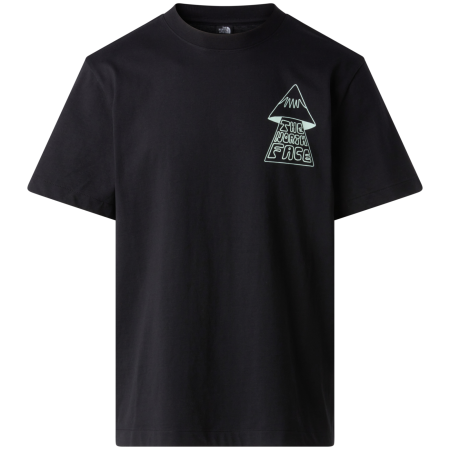 T-shirt homme The North Face M Mountain Play Relaxed Short Sleeve Tee-Graphic noir TNF BLACK