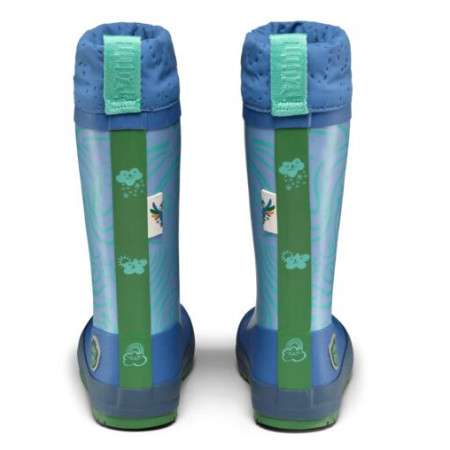 Bottes enfants Affenzahn Rainboot Vegan Puddly Bird of Paradise
