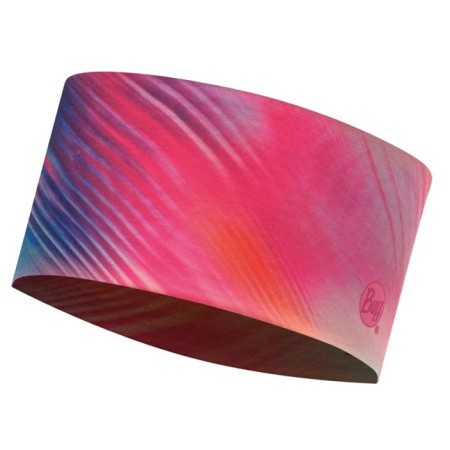 Bandeau Buff Coolnet UV+ Headband rose / bleu ShiningPink