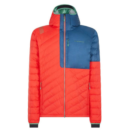 Veste homme La Sportiva Zone Down JKT M rouge / bleu Poppy/Opal