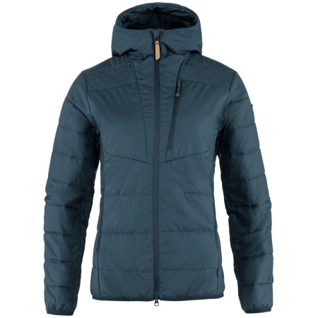 Veste d'hiver femme Fjällräven Keb Padded Hoodie W bleue Mountain Blue