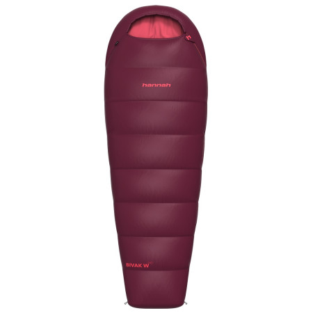 Sac de couchage femmes Hannah Bivak W 240 rose / violet rhododendron/poppy red II
