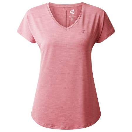 T-shirt femme Dare 2b Vigilant Tee blanc / rose Lilas