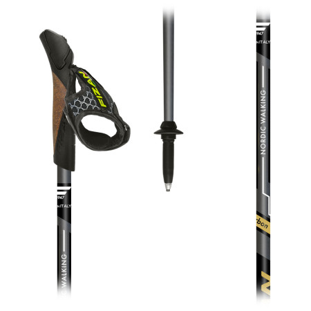 Bâtons de marche nordique Fizan NW Runner Gold