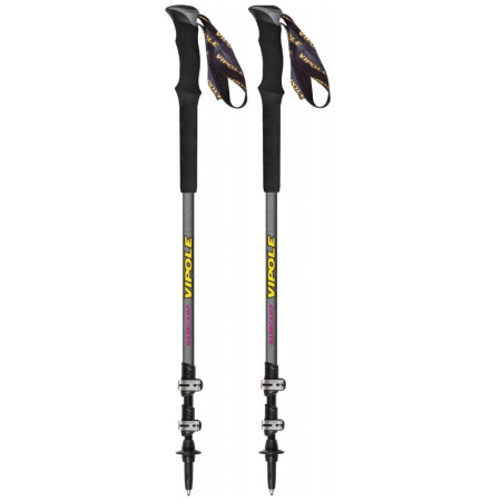 Bâtons randonnée Vipole Base Camp Ql Mid Violet Dlx girs