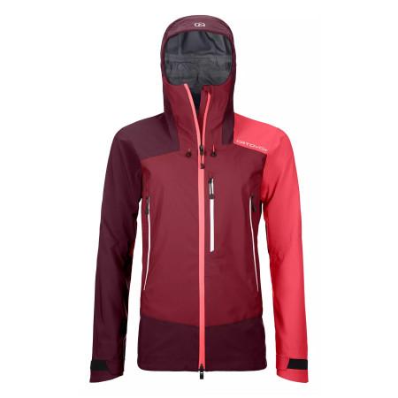 Veste femme Ortovox Westalpen 3L Jacket W rouge DarkBlood