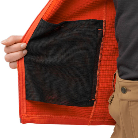 Veste femme Fjällräven Abisko Grid Fleece Hoodie W