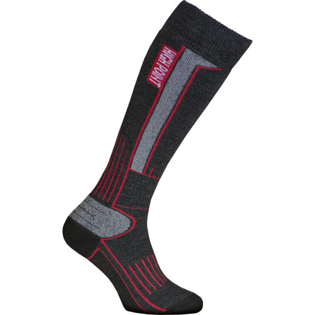 Chaussettes hautes High Point Glacier 2.0 Merino noir / gris Black/Grey