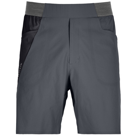 Short homme Ortovox Piz Selva Light Shorts vert Black Steel