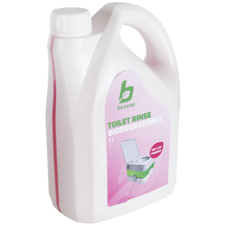 Produit WC chimique Bo-Camp Toilet Fluid Rinse - 2 L rose Rinse